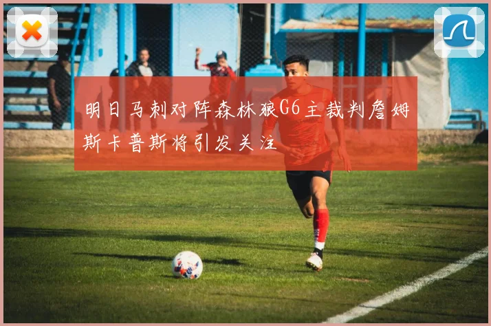 明日马刺对阵森林狼G6主裁判詹姆斯卡普斯将引发关注