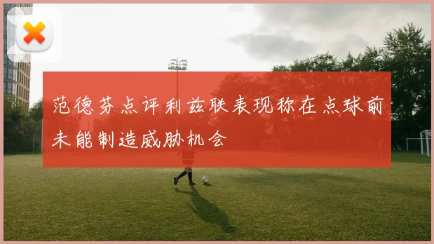 范德芬点评利兹联表现称在点球前未能制造威胁机会